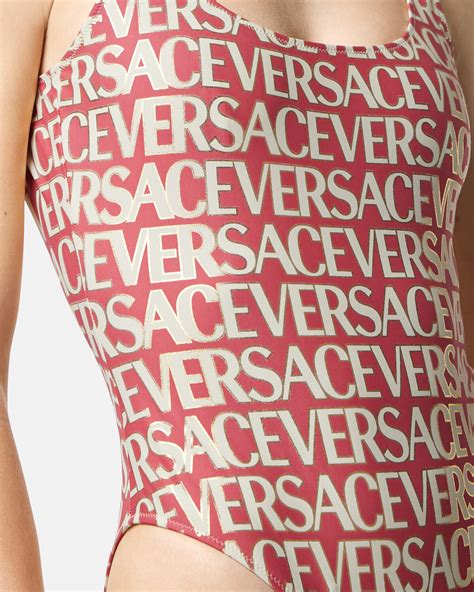 versace swimwear ladies|Versace one piece swimsuit.